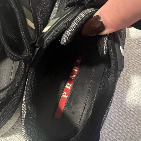 PRADA SPORT WOMENS SIZE 36.5 (us 6.5) fits like 7 lightly worn - Picture 4 of 9